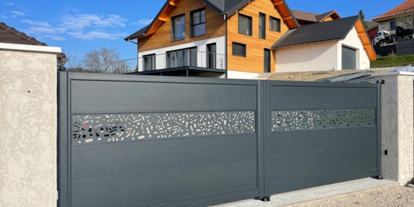 Installation d'un portail battant en Savoie