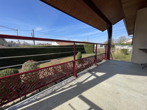 Garde corps alu type grain de café à Montalieu